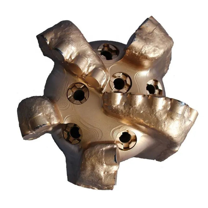 6 3/4 (171.4mm) Low Abrasiveness PDC Drill Bits Matrix Iadc Code Untuk PDC Bits