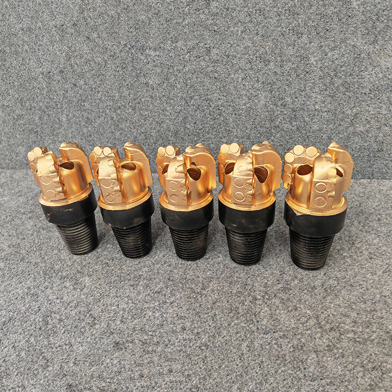 4 3/4 (120.6mm) Badan Baja Air Well PDC Bits Gauge Struktur Dengan Koneksi API