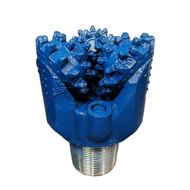 IADC 117 Well Milling Three Cone Roller Bearing Tooth Drill Bit Untuk Formasi Medium Hard