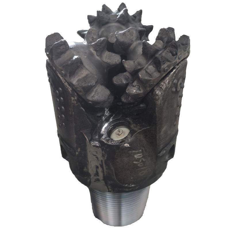 Steel Tooth Carbide Tiga Konus Bor Bit untuk lunak Formasi pengeboran air baik