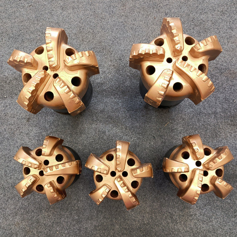 Desain Sesuai 98mm Untuk 250 Mm PDC Bit Untuk Lunak Untuk Medium Soft Formasi