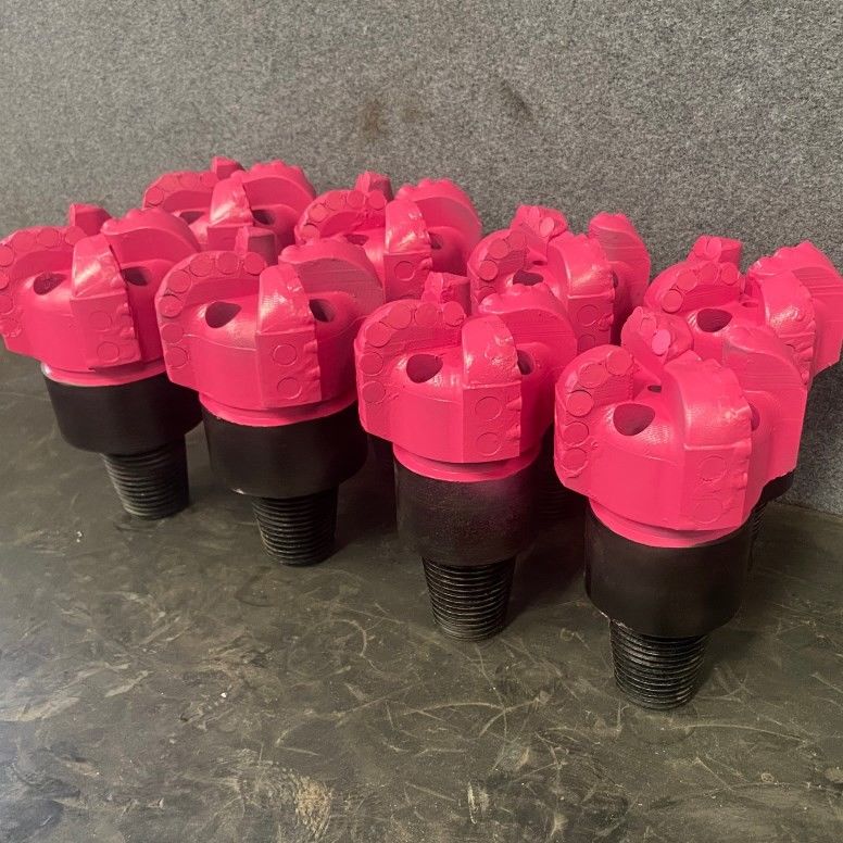 98mm PDC Baja Karbon Batu Bor Bit Untuk Tambang Batubara Tambang bawah tanah Dan Air Well Pengeboran