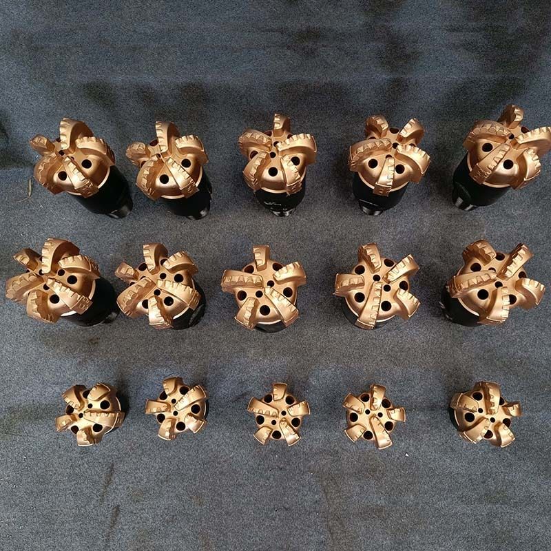 Alloy Steel PDC Drill Bits for Soft to Medium Shale Sequences with Wooden Box Packaging